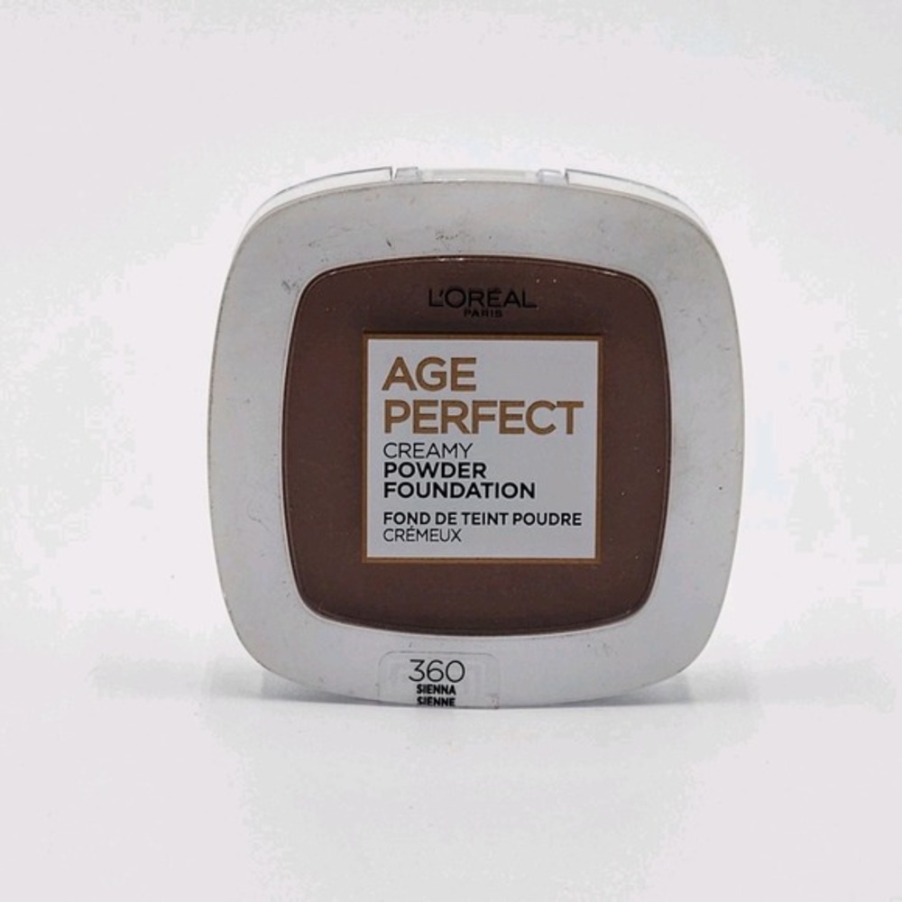 L'Oreal Paris Age Perfect Creamy Pressed Powder Foundation Sienna 360 New Sealed